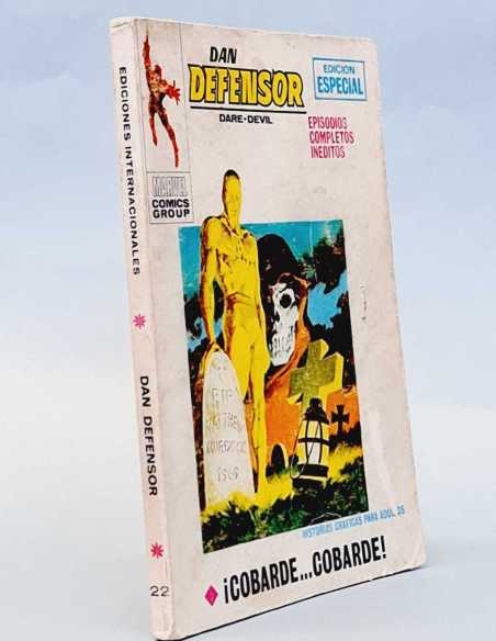 DAN DEFENSOR 22 COBARDE VOL1 VOLUMEN VOL.1 NORMAL ESTADO TACO VERTICE