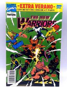 DE KIOSCO THE NEW WARRIORS EXTRA VERANO LOS REYES DEL...