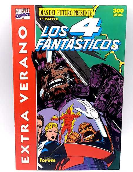 CASI EXCELENTE ESTADO LOS 4 FANTASTICOS EXTRA VERANO FORUM COMICS ESPECIAL