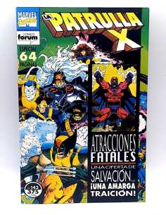 DE KIOSCO LA PATRULLA X 143 VOL1 FORUM COMICS ESPECIAL...