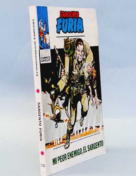 BUEN ESTADO SARGENTO FURIA 10 MI PEOR ENEMIGO EL VOL1 VOLUMEN 1 VOL.1 TACO EDICIONES VERTICE