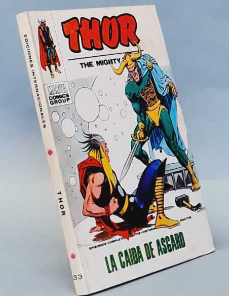 CASI EXCELENTE ESTADO THOR 33 LA CAIDA DE ASGARD VOL1 VOLUMEN 1 VOL.1 TACO EDICIONES VERTICE