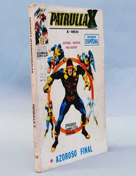 PATRULLA X 18 AZOROSO FINAL NORMAL ESTADO VOL1 VOLUMEN 1 VOL.1 TACO EDICIONES VERTICE