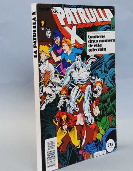 CASI EXCELENTE ESTADO LA PATRULLA X 82 AL 86 RETAPADO CÓMICS FORUM