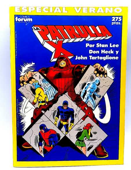 EXCELENTE ESTADO LA PATRULLA X ESPECIAL VERANO EXTRA VERANO FORUM COMICS GRAPA VOL.1