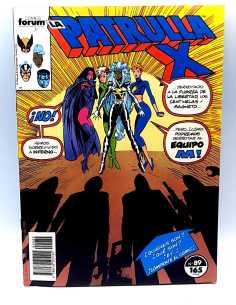 EXCELENTE ESTADO LA PATRULLA X 89 VOL1 FORUM COMICS GRAPA...