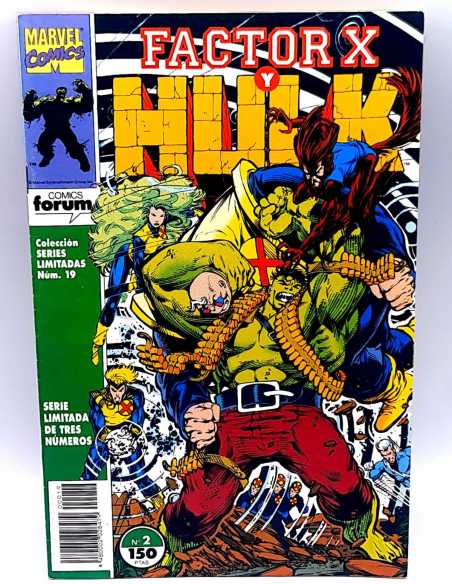 CASI EXCELENTE ESTADO SERIES LIMITADAS 19 HULK GUERRA Y ARMAS 2 FORUM COMICS GRAPA