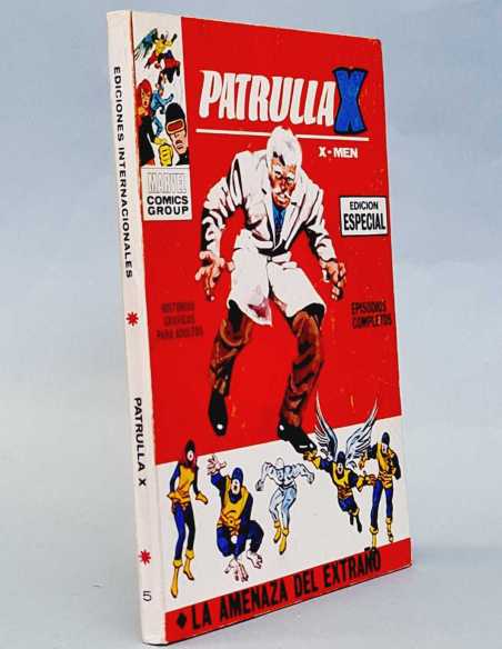 CASI EXCELENTE ESTADO PATRULLA X 5 LA VENGANZA DEL EXTRAÑO VOL1 VOLUMEN VOL.1 TACO VERTICE