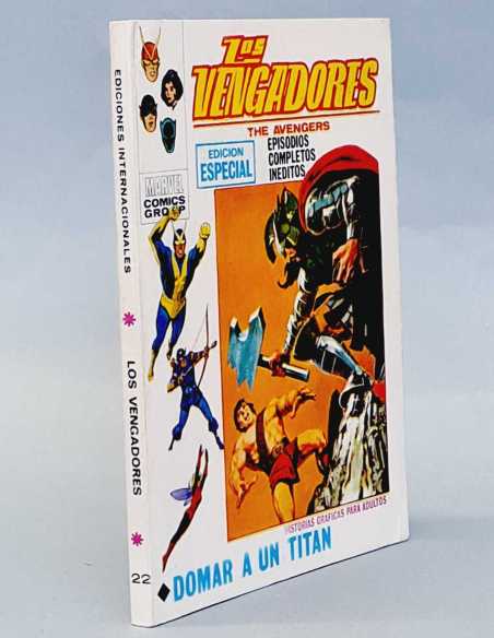 EXCELENTE ESTADO LOS VENGADORES 22 DOMAR A UN TITAN VOL1 VOLUMEN VOL.1 TACO EDICIONES VERTICE