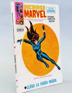 EXCELENTE ESTADO HEROES MARVEL 5 LLEGA LA VIUDA NEGRA...