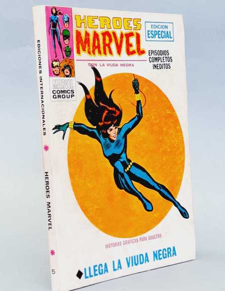 EXCELENTE ESTADO HEROES MARVEL 5 LLEGA LA VIUDA NEGRA VOL1 VOLUMEN VOL.1 TACO EDICIONES VERTICE