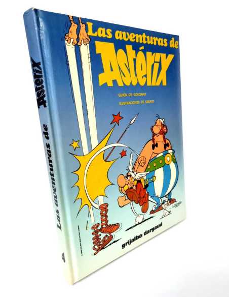 EXCELENTE ESTADO LAS AVENTURAS DE ASTERIX 4 GRIJALBO/DARGOUD TAPA DURA