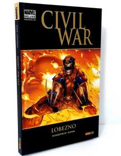 EXCELENTE ESTADO DELUXE CIVIL WAR LOBEZNO PANINI TAPA...