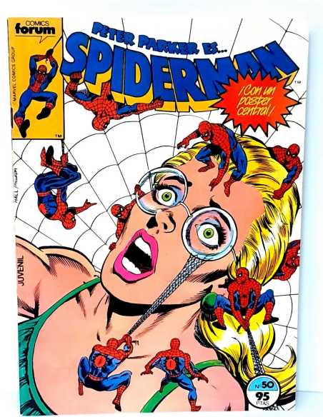 MUY BUEN ESTADO SPIDERMAN 50 POSTER INCLUIDO VOL1 FORUM COMICS VOL.1 VOLUMEN SPIDER-MAN GRAPA