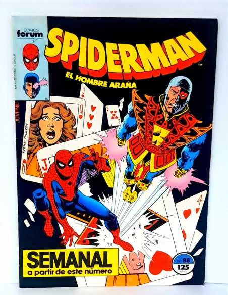 CASI EXCELENTE ESTADO SPIDERMAN 88 VOL1 FORUM COMICS VOL.1 VOLUMEN SPIDER-MAN GRAPA
