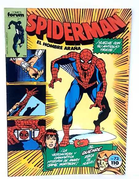 CASI EXCELENTE ESTADO SPIDERMAN 73 VOL1 FORUM COMICS VOL.1 VOLUMEN SPIDER-MAN