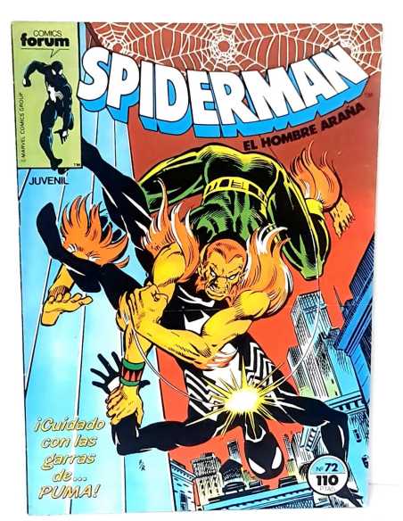 MUY BUEN ESTADO SPIDERMAN 72 VOL1 FORUM COMICS VOL.1 VOLUMEN SPIDER-MAN GRAPA