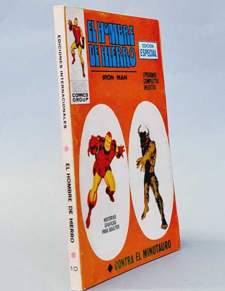EXCELENTE ESTADO EL HOMBRE DE HIERRO 10 CONTROL MINOTAURO VOL1 VOLUMEN VOL.1 TACO EDICIONES VERTICE