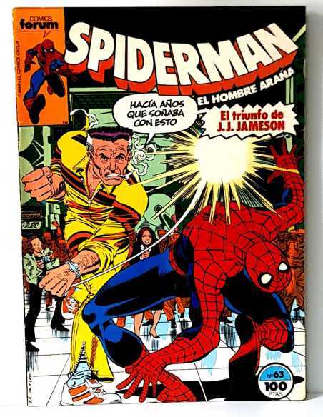 BUEN ESTADO SPIDERMAN 63 VOL.1 FORUM COMICS GRAPA SPIDER-MAN VOL1 VOLUMEN