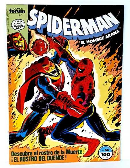 BUEN ESTADO SPIDERMAN 66 VOL.1 FORUM COMICS GRAPA SPIDER-MAN VOL1 VOLUMEN