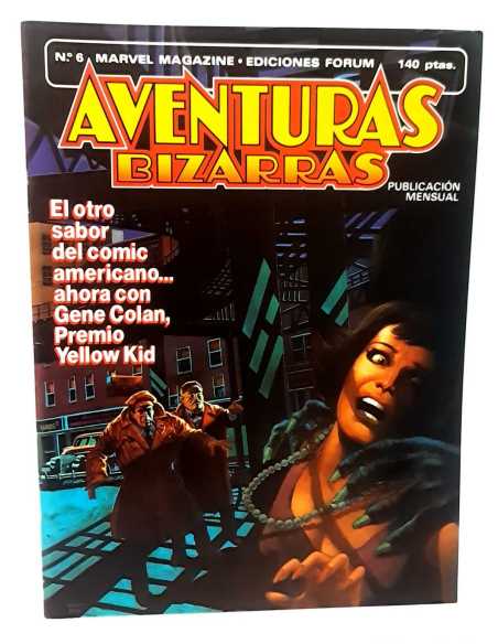 EXCELENTE ESTADO AVENTURAS BIZARRAS 6 FORUM COMICS MARVEL MAGAZINE GRAPA