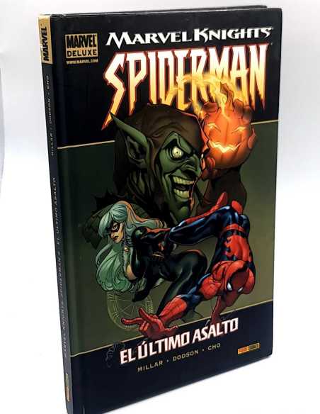 BUEN ESTADO MARVEL DELUXE SPIDERMAN 2 EL ULTIMO ASALTO KNIGHTS PANINI COMICS TAPA DURA