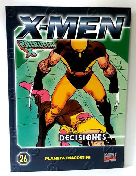 DE KIOSCO X-MEN LA PATRULLA X 26 DECISIONES PLANETA COLECCIONABLE