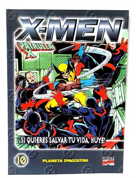 DE KIOSCO X-MEN LA PATRULLA X 10 SI QUIERES SALVAR TU VIDA, HUYE PLANETA COLECCIONABLE