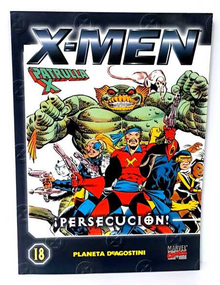 DE KIOSCO X-MEN LA PATRULLA X 18 PERSECUCION PLANETA COLECCIONABLE