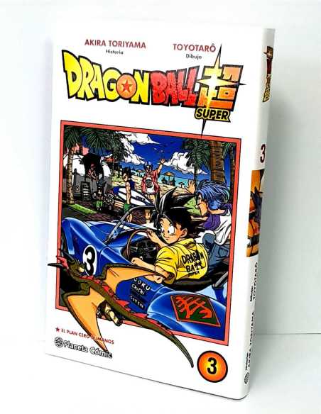 DE KIOSCO DRAGON BALL SUPER 3 EL PLAN CERO HUMANOS COMICS PLANETA