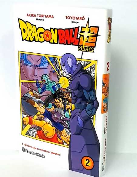 EXCELENTE ESTADO DRAGON BALL SUPER 2 SE PROCLAMA EL UNIVERSO CAMPEON MANGA COMICS PLANETA