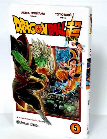 MUY BUEN ESTADO DRAGON BALL SUPER 5 BATALLA FINAL ADIOS TRUNKS MANGA COMICS PLANETA