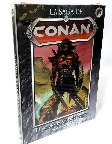 DE KIOSCO LA SAGA DE CONAN 17 EL PUEBLO DEL CIRCULO NEGRO PLANETA TAPA DURA