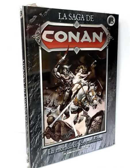 PRECINTADO LA SAGA DE CONAN 13 LA MORADA DE LOS MALDITOS PLANETA TAPA DURA