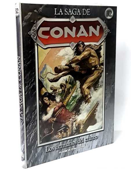 PRECINTADO LA SAGA DE CONAN 32 LOS HERMANOS DEL CRANEO PLANETA TAPA DURA