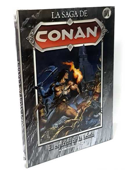 PRECINTADO LA SAGA DE CONAN 31 EL ESPIRITU DE LA BESTIA PLANETA TAPA DURA