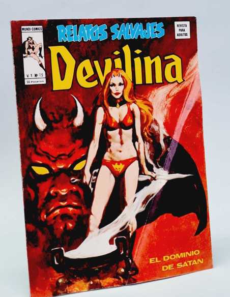 MUY BUEN ESTADO RELATOS SALVAJES 15 DEVILINA EL DOMINIO DE SATAN VOL1 VOL.1 EDICIONES VERTICE