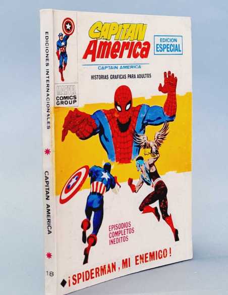 CASI EXCELENTE CAPITAN AMERICA18MI ENEMIGO VOL1 VOLUMEN VOL.1 TACO EDICIONES VERTICE
