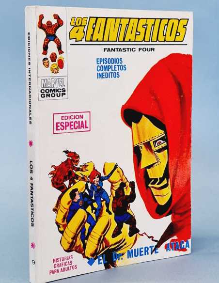 EXCELENTE ESTADO LOS 4 FANTASTICOS 9 EL DR MUERTE ATACA VOL1 VOLUMEN VOL.1 TACO EDICIONES VERTICE