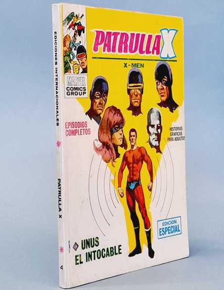 EXCELENTE ESTADO PATRULLA X 4 UNUS EL INTOCABLE VOL1 VOLUMEN VOL.1 TACO EDICIONES VERTICE