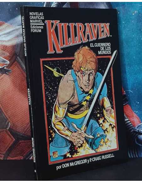 MUY BUEN ESTADO KILLRAVEN 6 EL GUERRERO DE LOS MUNDOS NOVELAS GRAFICAS MARVEL FORUM