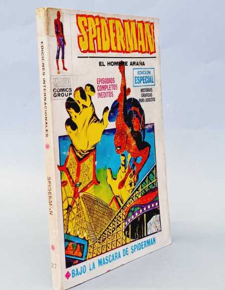 SPIDERMAN 27 BAJO LA MASCARA DE SPIDER-MAN NORMAL ESTADO TACO VOL1 VOLUMEN VOL.1 VERTICE