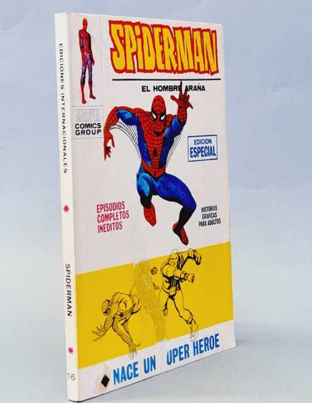 SPIDERMAN 16 EXCELENTE PERO TIENE ROZADURA PORTADA SPIDER-MAN TACO VOL1 VOLUMEN VOL.1 VERTICE