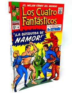 EXCELENTE ESTADO BIBLIOTECA MARVEL 19 LOS 4 FANTASTICOS 6...