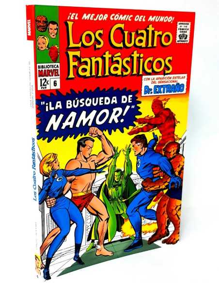 EXCELENTE ESTADO BIBLIOTECA MARVEL 19 LOS 4 FANTASTICOS 6 PANINI COMICS