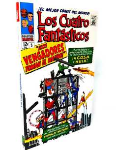 CASI EXCELENTE ESTADO BIBLIOTECA MARVEL 14 LOS 4...