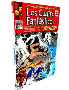 EXCELENTE ESTADO BIBLIOTECA MARVEL 27 LOS 4 FANTASTICOS 7...
