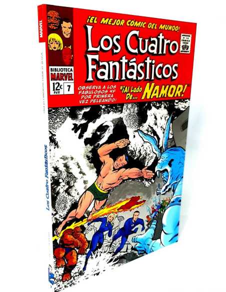 EXCELENTE ESTADO BIBLIOTECA MARVEL 27 LOS 4 FANTASTICOS 7 PANINI COMICS