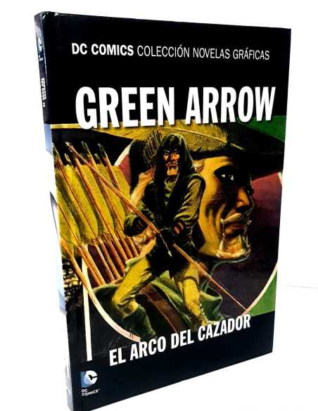 EXCELENTE ESTADO GREEN ARROW 33 EL ARCO DEL CAZADOR COLECCION NOVELAS GRAFICAS SALVAT DC COMICS