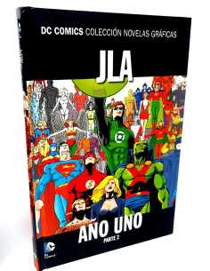 EXCELENTE ESTADO JLA 11 AÑO UNO PARTE 2 COLECCION NOVELAS...